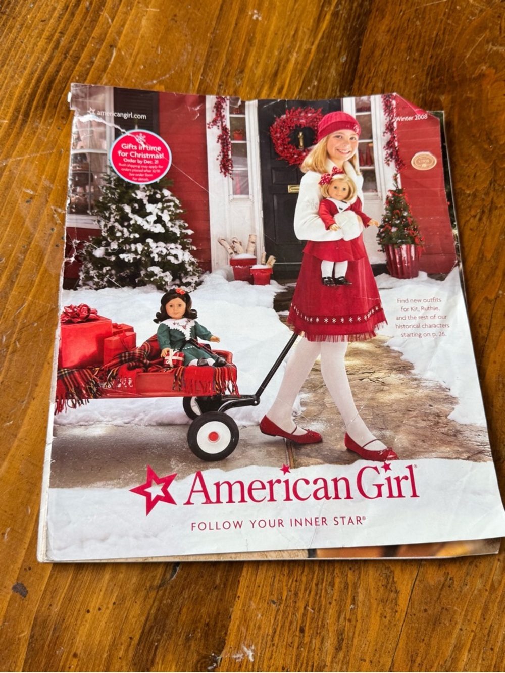 American Girl Doll Catalog Winter 2008